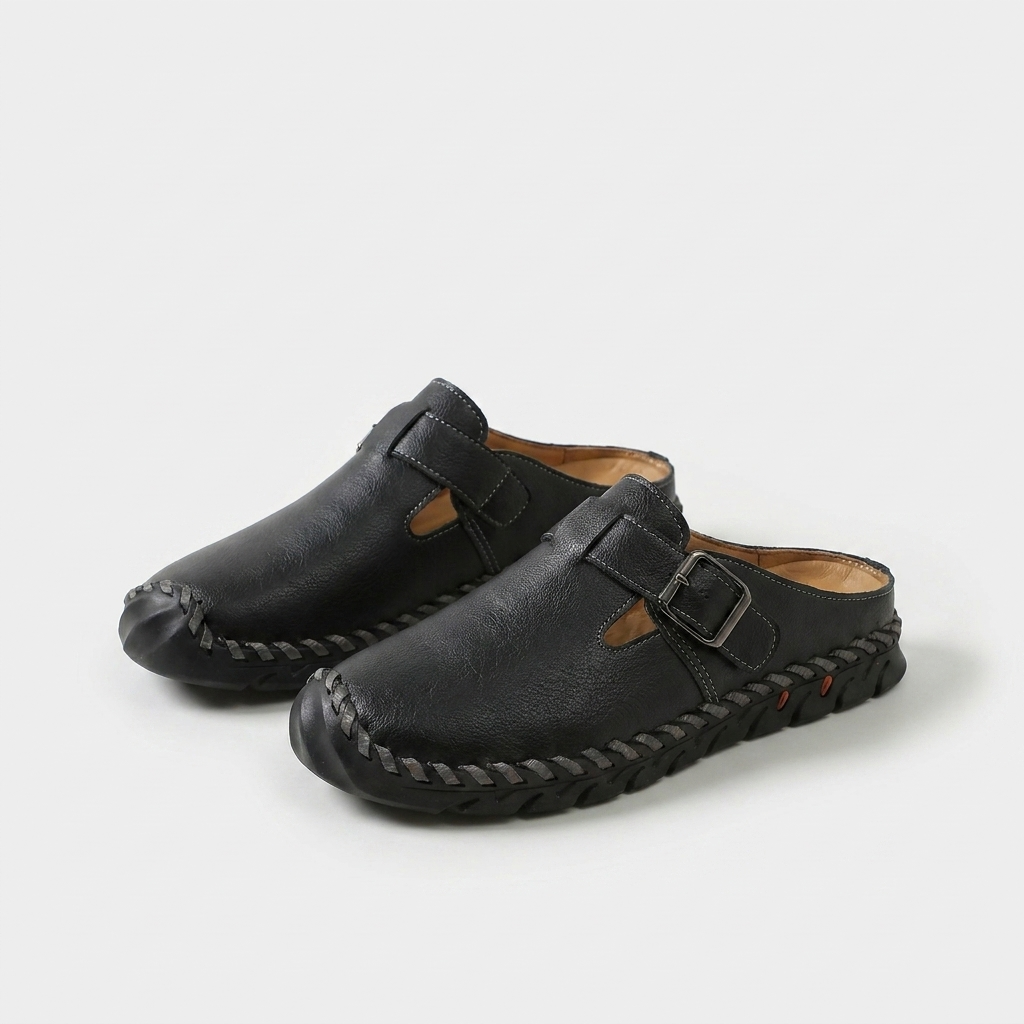 Marly | Comfortable Buckle Mules