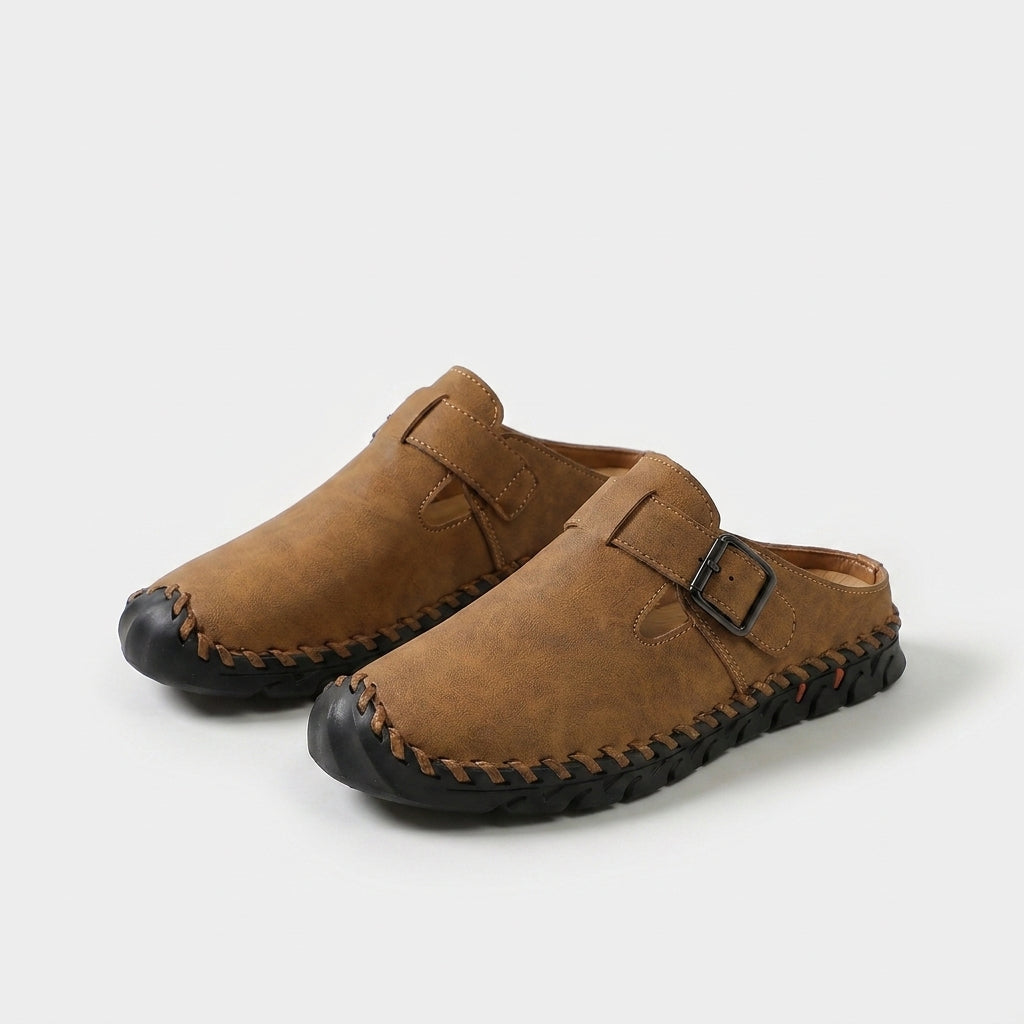 Marly | Comfortable Buckle Mules