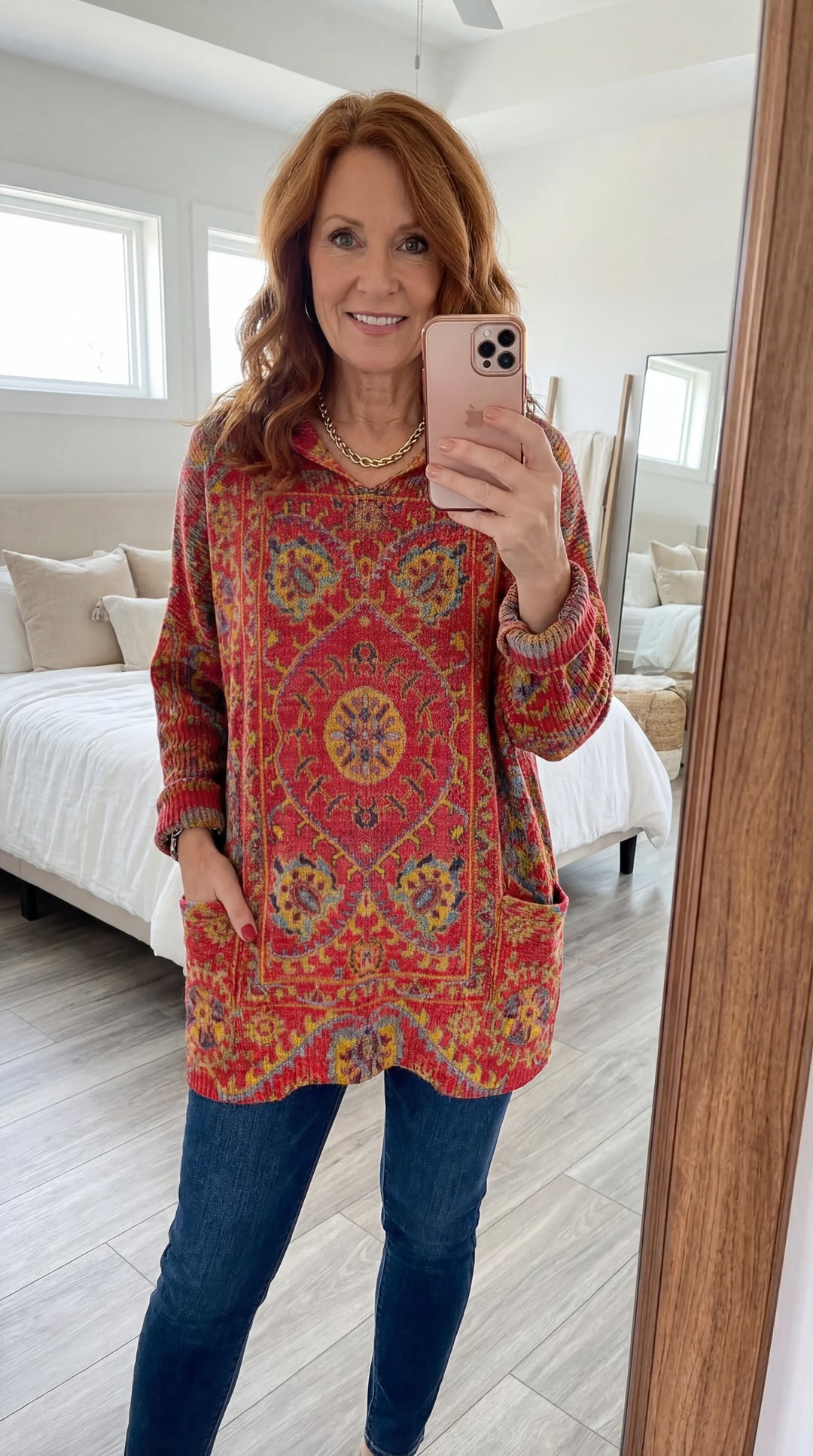 Seraphina | Retro Hooded Knit