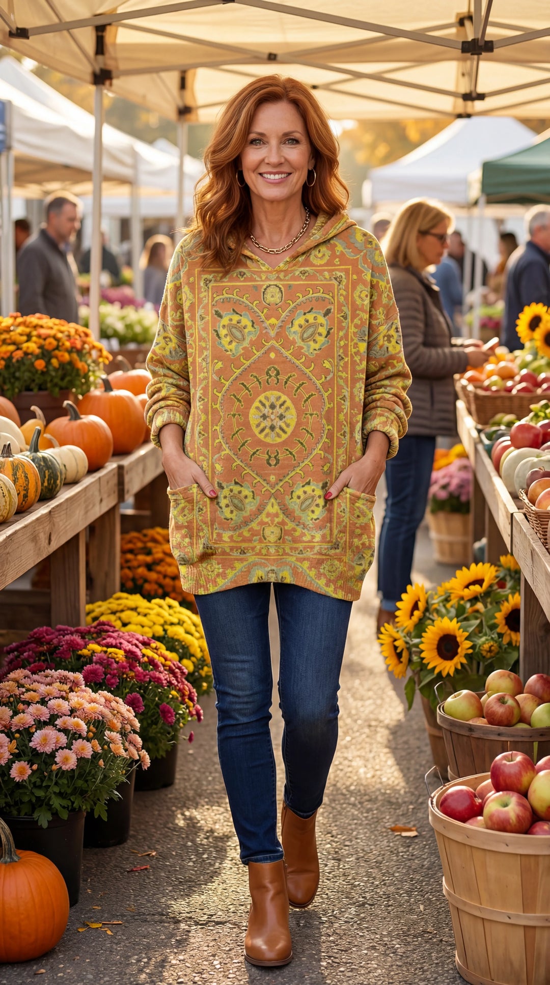 Seraphina | Retro Hooded Knit