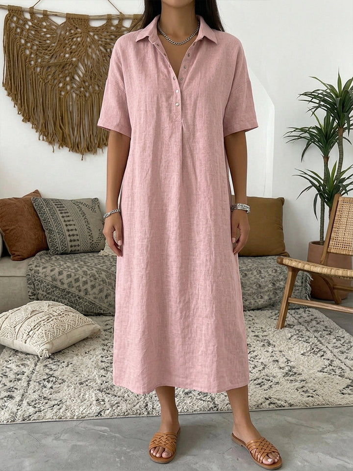 Lioré | Lightweight Polo Midi Dress