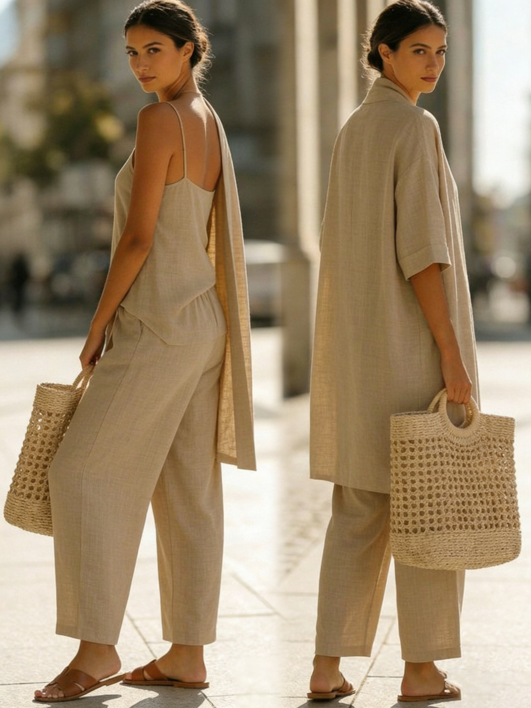 Mirelle | Comfortable Cotton Three-Piece Set