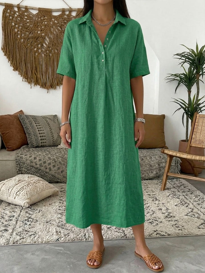 Lioré | Lightweight Polo Midi Dress
