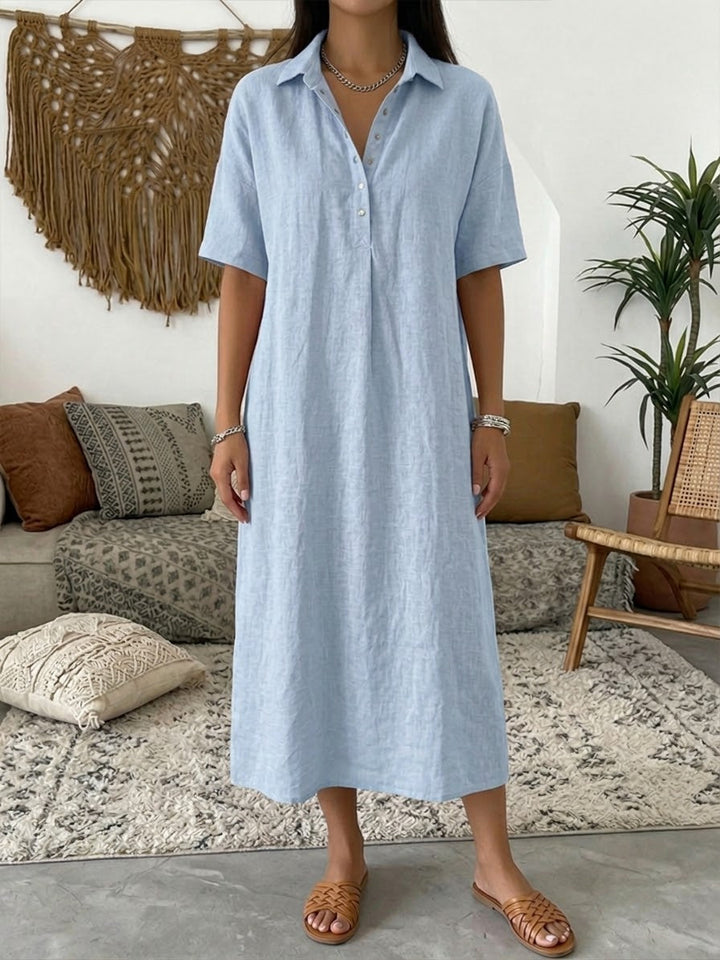 Lioré | Lightweight Polo Midi Dress