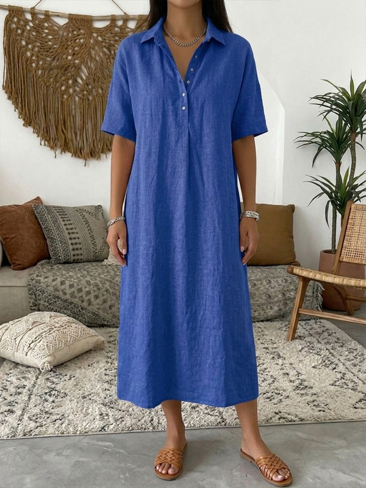 Lioré | Lightweight Polo Midi Dress
