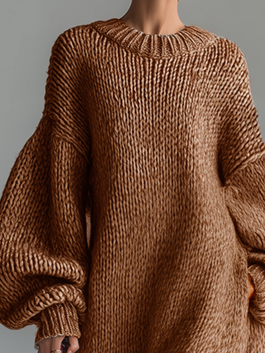 Emily | Soft Knit Maxi Dress