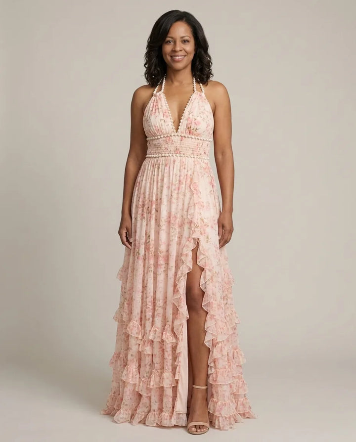 Jordyn | Elegant Dress — Pink