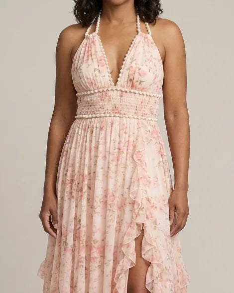 Jordyn | Elegant Dress — Pink