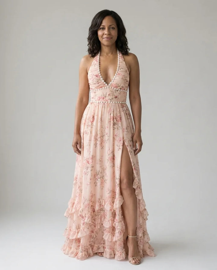 Sienna | Elegante Dress — Pink