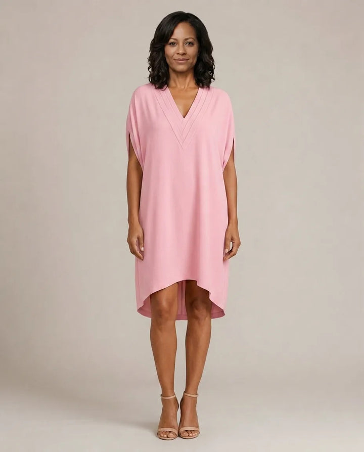 Selira | Effortless Slimming Dress — Pink