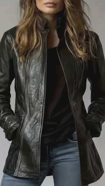 Adelina | Casual Button-Up Jacket