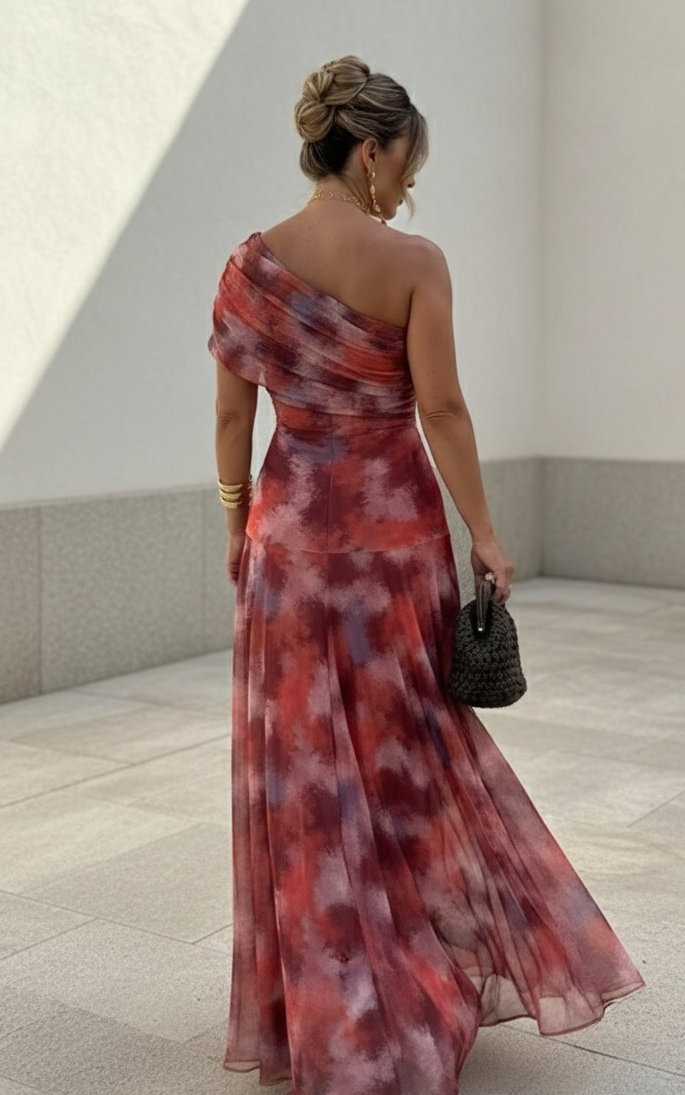 Molly | Flowy Long Dress with Elegant Design