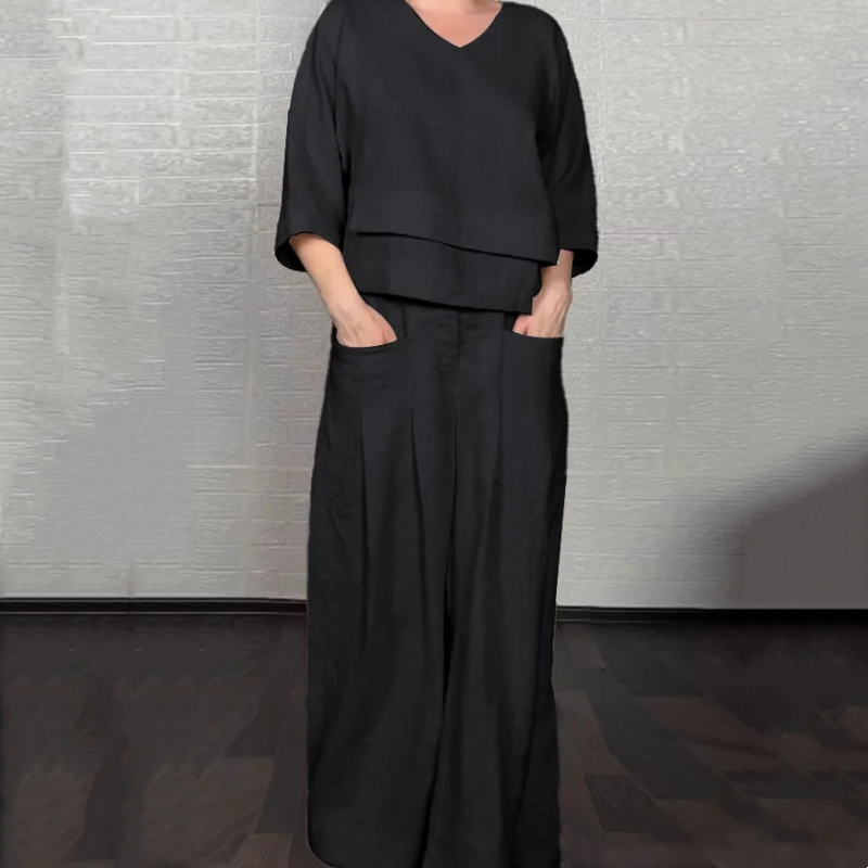 NOA | Relaxed-Fit Minimalist Two-Piece Set
