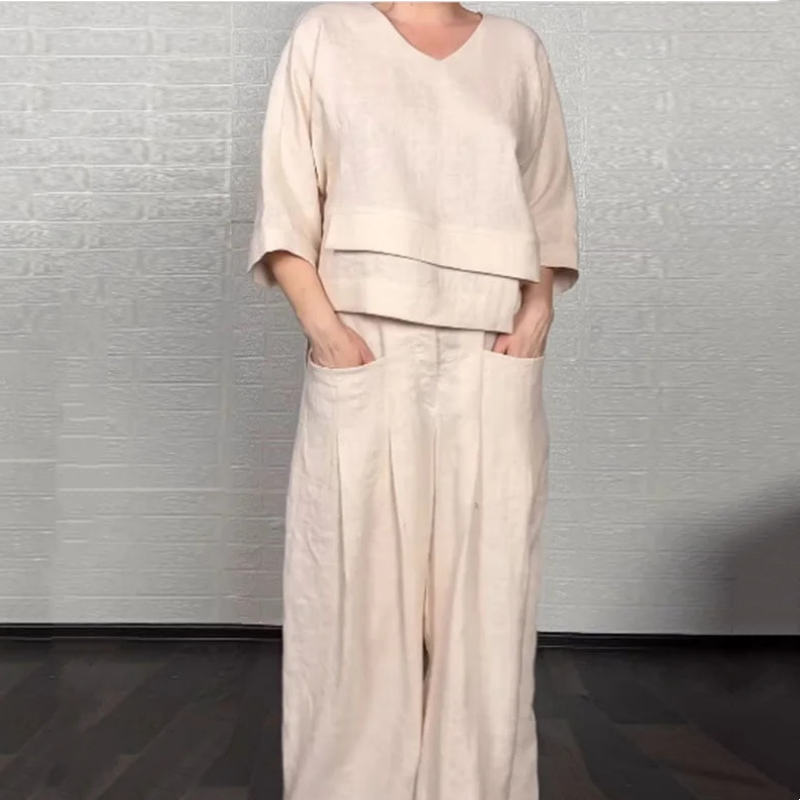 NOA | Relaxed-Fit Minimalist Two-Piece Set