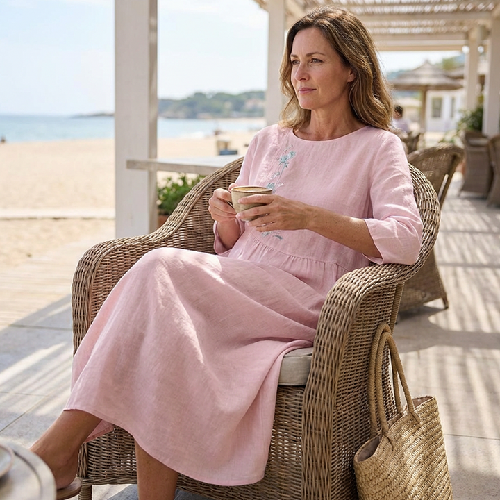 Mila | Round-neck dress