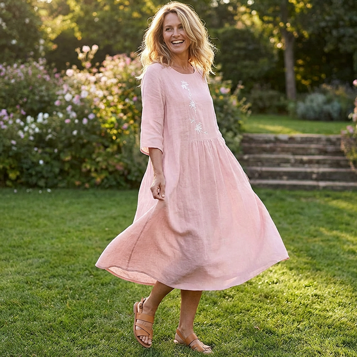 Mila | Round-neck dress