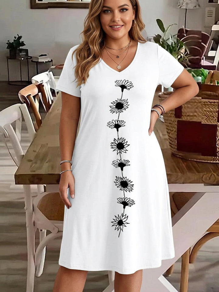Colette | Printed Bloom Dress