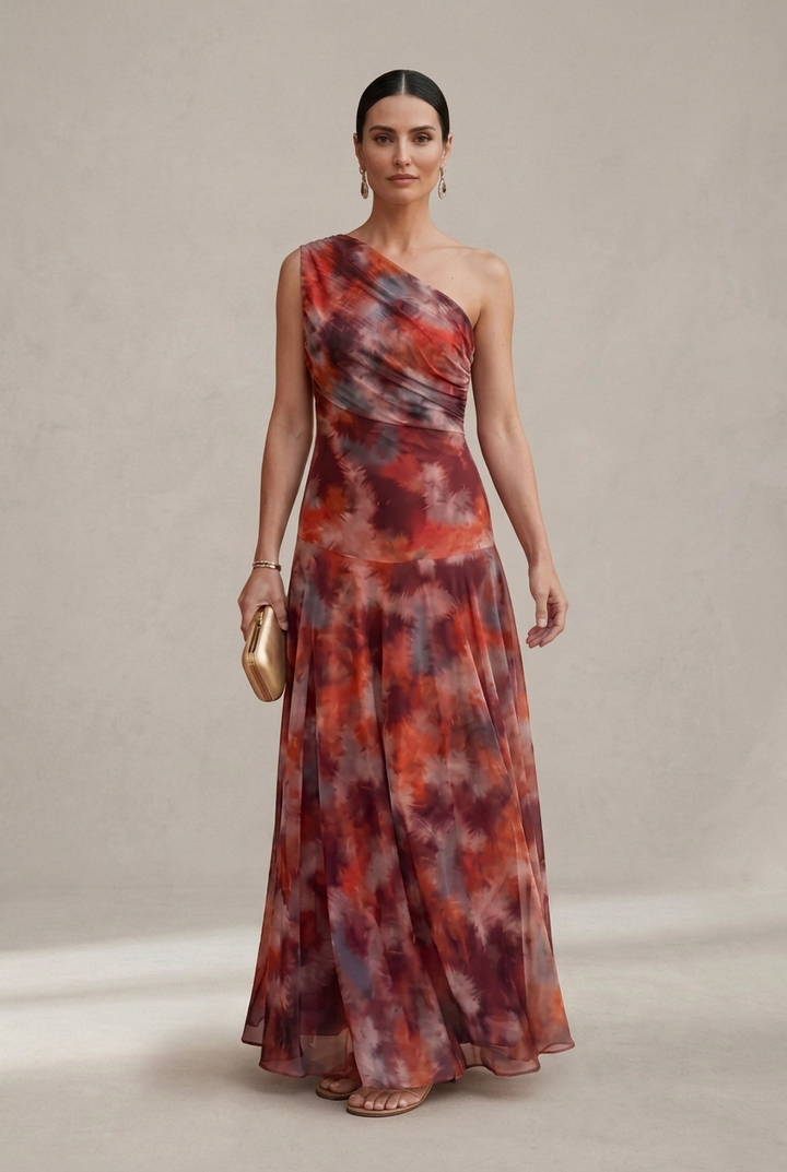 Molly | Flowy Long Dress with Elegant Design