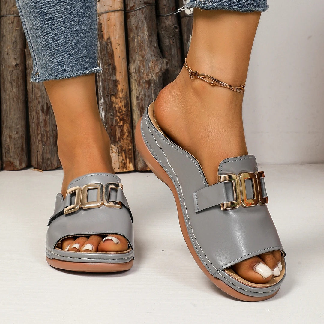 Mariya | Comfort Sandal With Wedge Sole