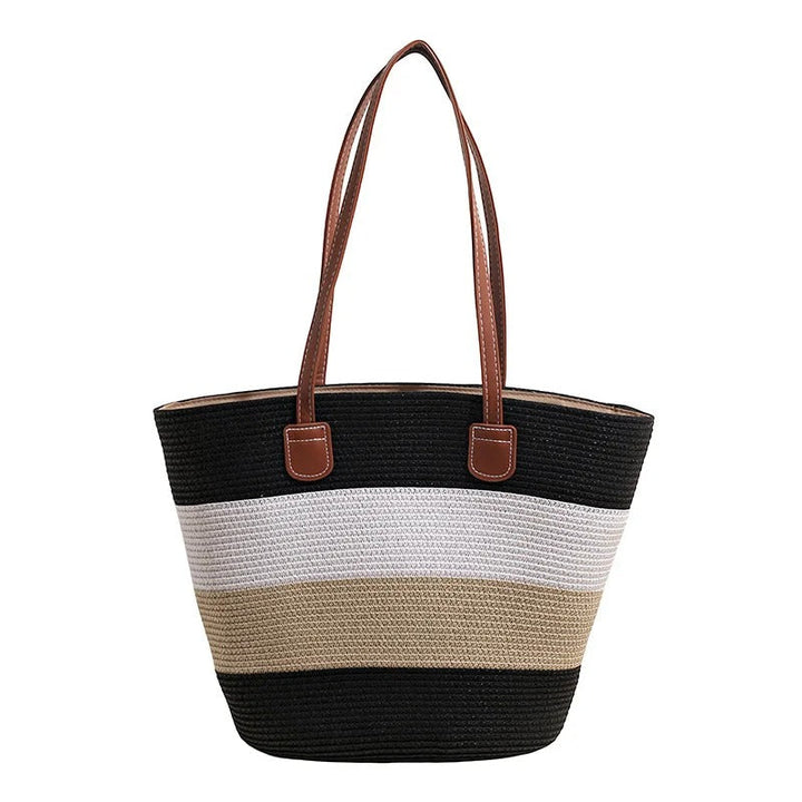 Cora | The Colorful Woven Straw Tote