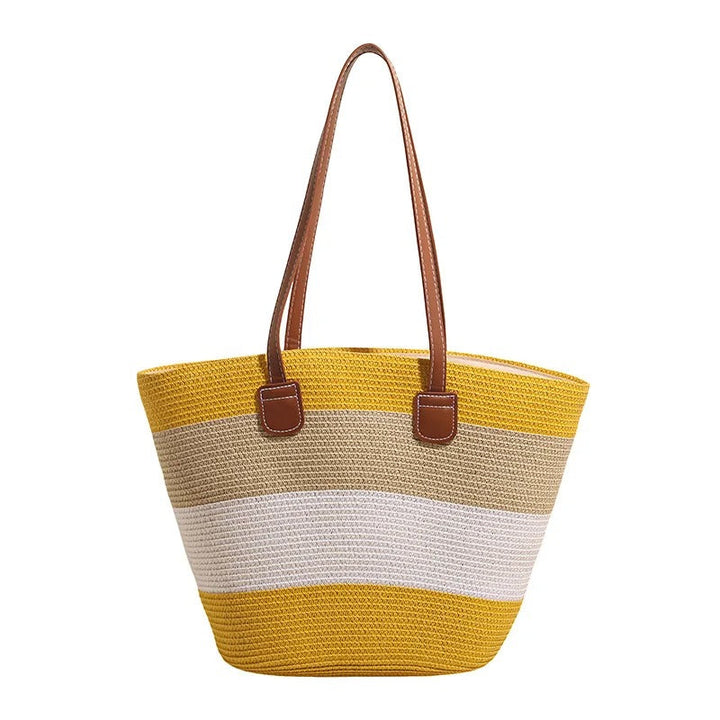 Cora | The Colorful Woven Straw Tote