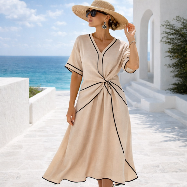 Emma | Striped Summer Dress
