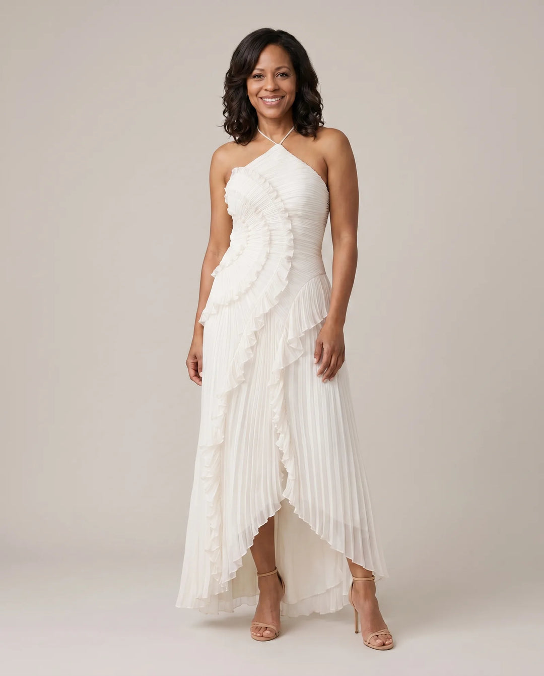 Natalie | Occasion Dress — White