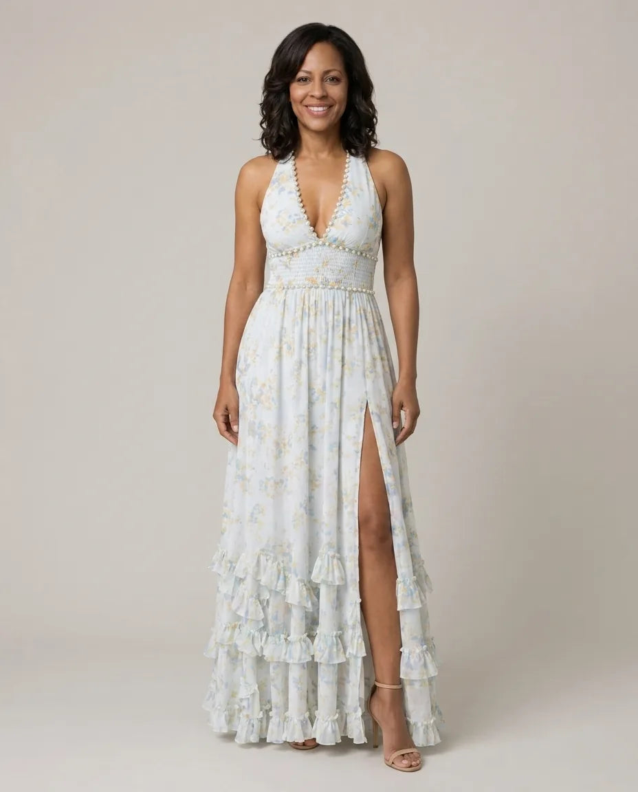 Jordyn | Elegant Dress — White