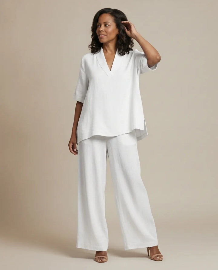 The Art of Effortless Style: Introducing the Eliza Set. — White