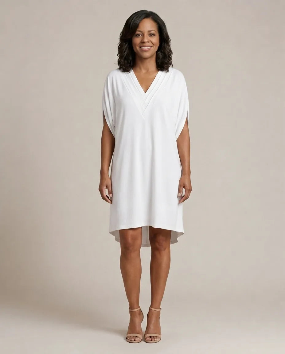 Selira | Effortless Slimming Dress — White