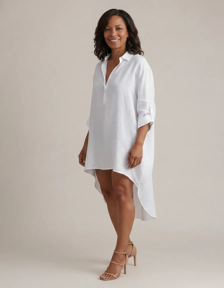 Lexi | Elegant Breathable Blouse — White