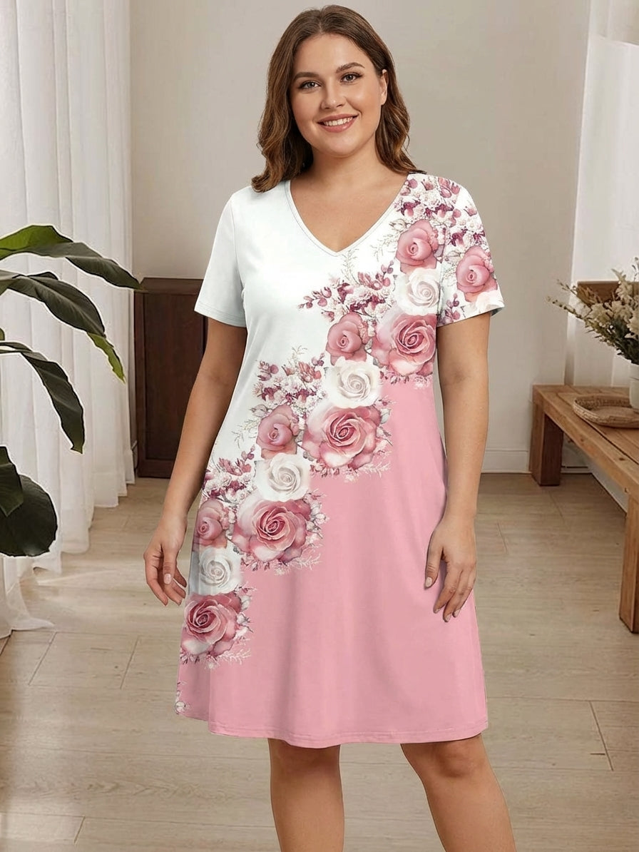 Colette | Printed Bloom Dress