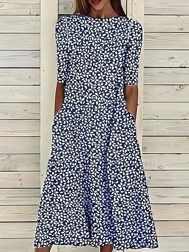 Caitriona | Coastal Bloom Maxi Dress